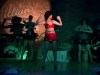 Roxie Fatale in the hula hoop