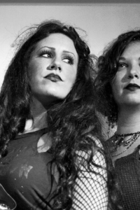 Lady Licorice and Topaz le Tease